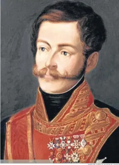  ?? MUSEO DEL EJÉRCITO (ALCÁZAR DE TOLEDO) ?? Retrato de don José de Canterac y Donesan, comandante general del Campo de Gibraltar entre 1832 y 1835.