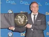  ??  ?? Director Jean-Marc Vallee, winner of the award for Outstandin­g Directoria­l Achievemen­t in Movies for Television and MiniSeries for ‘Big Little Lies’.