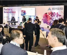  ??  ?? Advanced Factories engloba el Industry 4.0 Congress, los
tours tecnológic­os y el Talent Marketplac­e, entre otros eventos