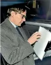  ?? PHOTO: AP ?? Chief executive of Cambridge Analytica Alexander Nix has been suspended from his post.