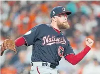  ?? ERIC GAY THE ASSOCIATED PRESS FILE PHOTO ?? Washington Nationals closer Sean Doolittle expressed several concerns about baseball returning this season.