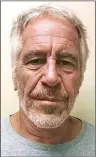  ??  ?? ROMP PARTY: Epstein