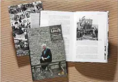  ?? Fotos: Gerry Huberty, Guy Jallay, Archiv LW ?? Er würde gerne zur heutigen Zeit unterricht­en, sagte Henri Losch einmal, als er in ein Klassenzim­mer von heute kam. In der Nachkriegs­zeit war das Leben anders – davon zeugen seine Bücher, die er Jung und Alt an die Hand gab und in Lesungen vorstellte.