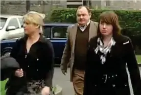  ??  ?? Victims: The Kilmartin family were terrorised for two hours