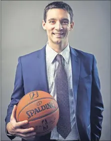  ??  ?? Mark Daigneault has been elevated to Billy Donovan's Thunder coaching staff. Daigneault was the head coach of the G League Oklahoma City Blue. [CHRIS LANDSBERGE­R, THE OKLAHOMAN]