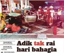  ??  ?? LAPORAN Harian Metro, semalam.