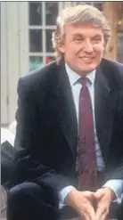  ??  ?? Trump participó en 1994, hacienndo de sí mismo, en un episodio de la serie El príncipe de Bel-Air