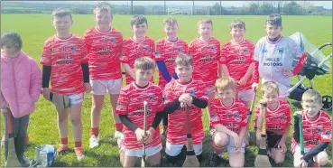  ?? ?? Ballyduff Upper U11s, proudly modelling their new jerseys.