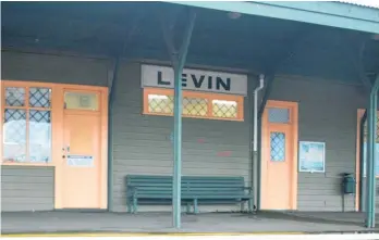  ??  ?? Letter writer Nigel Cairns is keen to see a rail service linking north and south of Levin.