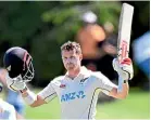  ?? GETTY IMAGES ?? A right calf injury has put Henry Nicholls in doubt for the Black Caps’ three-test series against England.