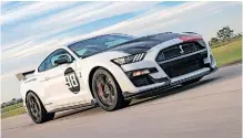  ?? ?? THE upgraded Hennessey Venom is based on what was already considered the fastest factory-produced Mustang, the Shelby GT500, and is going to be even faster.