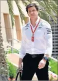  ??  ?? Toto Wolff, jefe de Mercedes.