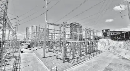  ?? ?? STEPPING UP RELIABILIT­Y. E.R.Aboitiz Substation is a vital structure of Davao Light and Power Co., Inc. along J.P. Laurel Avenue which powers parts of Davao City’s residentia­l, commercial, and industrial areas spanning downtown, northern and southern areas. With its upgraded capacity of 300 megavolt-amperes (MVA), it ensures power reliabilit­y and secures enough load to cater to the city’s ever-growing population.