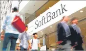  ?? ?? SoftBank’s Vision Fund unit took hit from a fall in the share price of its portfolio companies and as China’s regulatory crackdown.