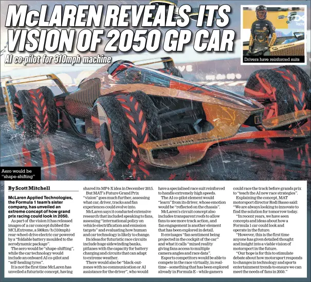  ?? Photos: Mclaren Applied Technologi­es ??