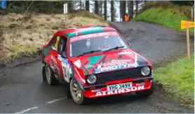  ?? ?? Darren Atkinson was a leading light in the two-wheel-drive class