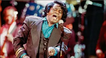  ?? Kevork Sjansezian / Associated Press archive ?? The family of entertaine­r James Brown has reached a settlement, ending a 15-year battle over late singer’s estate. The agreement was reached July 9.