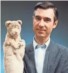  ?? THE FRED ROGERS COMPANY ?? Fred Rogers’ widow, Joanne, says Daniel Tiger was most like the man himself.