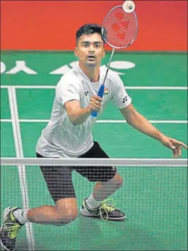  ?? GETTY ?? ▪ Sameer Verma defeated Thailand’s Kantaphon Wangcharoe­n at the BWF Tour Finals on Friday.