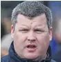  ??  ?? POTENTIALL­Y HIGH CLASS Gordon Elliott