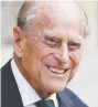  ??  ?? Prince Philip