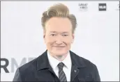  ?? EVAN AGOSTINI — INVISION/AP, FILE ?? Conan O’Brien ended his nearly 11-year run on TBS on Thursday night.