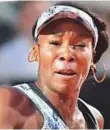  ?? AFP ?? Venus Williams