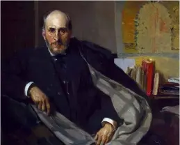  ??  ?? A la izqda., Santiago Ramón y Cajal en 1906, por Joaquín Sorolla.