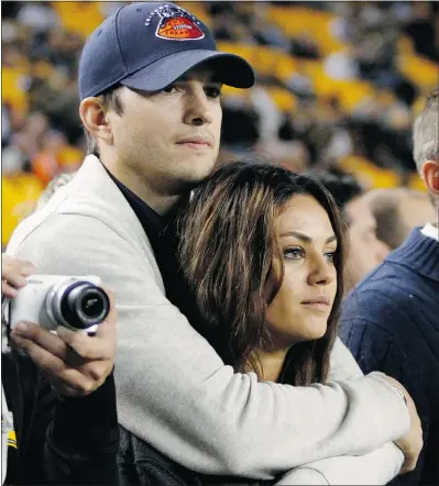  ?? — GETTY IMAGES FILES ?? Ashton Kutcher and Mila Kunis are reportedly engaged.