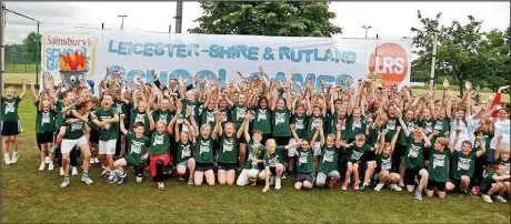  ??  ?? More than 1,000 pupils from across Leicesters­hire and Rutland took part in the Leicesters­hire and Rutland School Games.