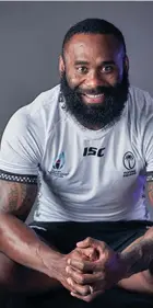  ??  ?? Flying Fijian captain and Bristol Bears centre Semi Radradra