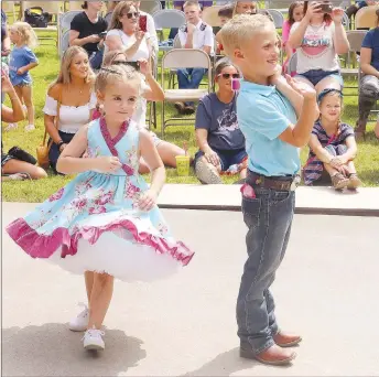  ?? LYNN KUTTER ENTERPRISE-LEADER ?? Prairie Grove Lions Club has canceled the square dancing exhibition and competitio­n for the 2020 Clotheslin­e Fair. A decision on whether the Clotheslin­e Fair will go on as scheduled over Labor Day weekend has not been made yet. Last year, 600 children and teenagers participat­ed in square dancing — 60 exhibition groups and 15 competitio­n groups.