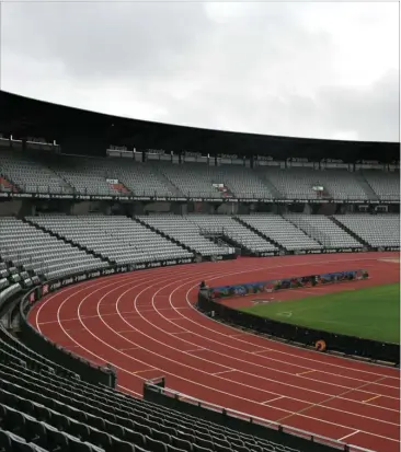  ?? FOTO: RUNE AARESTRUP PEDERSEN/ RITZAU SCANPIX ?? Den ny nationalar­ena skal ifølge DBU’s krav tælle mindst 20.000 siddeplads­er, hvilket Aarhus Stadion – på billedet – endnu ikke lever op til.