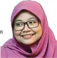  ?? Siti Aishah ?? Ia membuat saya terus berkobar untuk melakukan yang terbaik sambil ‘ditemani’ bayi sulung ini”