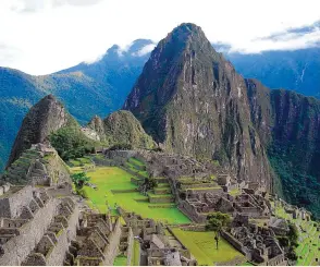  ?? ERIN CHAN/DETROIT FREE PRESS/MCT ?? Machu Picchu, the 15th-century Inca citadel located in the mountains of Peru.