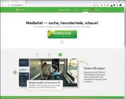  ??  ?? Mediaget ist ein einfacher, völlig legaler Torrent-client, der als weitgehend nutzloses Beiwerk vielen angebliche­n Lehrmittel-downloads beiliegt. Warum die Wahl auf dieses Programm fiel, ist unklar.