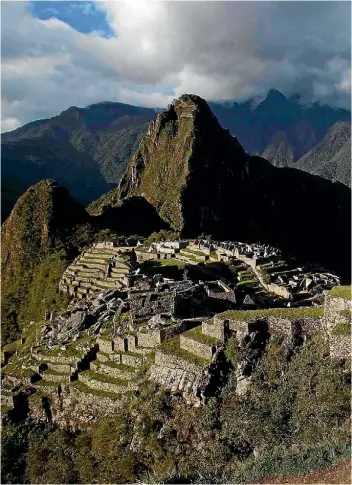  ?? REUTERS ?? May to September provides the best weather to visit Machu Picchu at the end of the Inca Trail.