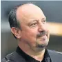  ??  ?? NO EASY EXIT Newcastle manager Rafa Benitez