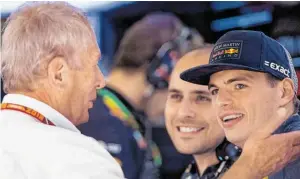  ?? BILD: SN/GEPA ?? Helmut Marko will Max Verstappen bald zum WM-Titel gratuliere­n.