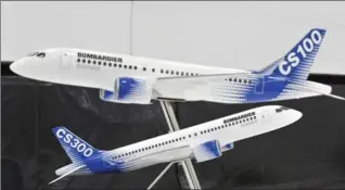  ?? CANADIAN PRESS FILE PHOTO ?? Boeing has asked the U.S. Commerce Department to investigat­e alleged subsidies and unfair pricing for Bombardier’s new CSeries jets.