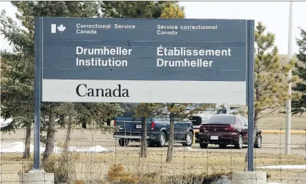  ?? FILES ?? Drumheller Institutio­n has been the scene of at least two fatal fentanyl overdoses in recent months and seven suspected non-fatal overdoses in the last week, prompting numerous lockdowns at the prison and a recent expression of concern about the...