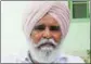  ?? HT ?? Jora Singh, DSS Punjab HQ incharge, Salabatpur­a