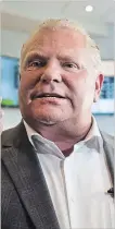  ?? CANADIAN PRESS FILE PHOTO ?? Ontario PC leader Doug Ford.