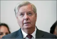  ?? MARIAM ZUHAIB — THE ASSOCIATED PRESS FILE ?? The Supreme Court has lifted a temporary hold on testimony by Sen. Lindsey Graham, R-S.C., in a Georgia investigat­ion of possible illegal interferen­ce in the 2020 election by then-President Donald Trump and his allies in the state.