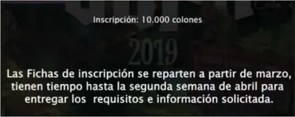  ?? TOMADA DE INTERNET ?? Este sería el segundo año de la actividad que se promociona en redes sociales.