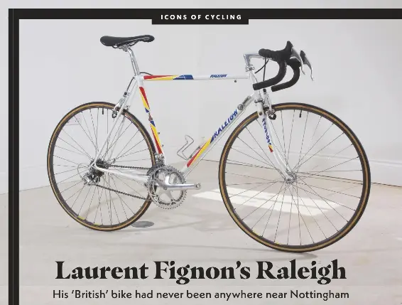 Vélo Course Raleigh Team Laurent Fignon - Reynolds 753, Campagnolo Record