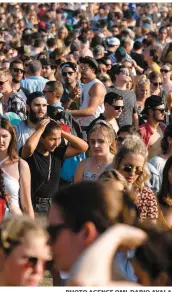  ?? PHOTO AGENCE QMI, DARIO AYALA ?? Osheaga a attiré plus de 135 000 fans.