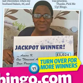  ??  ?? Turn Over for more Winners