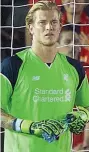  ??  ?? Karius: broken hand