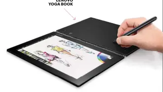  ??  ?? LENOVO YOGA BOOK